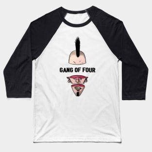 Punk Man Gang Of Four Baseball T-Shirt